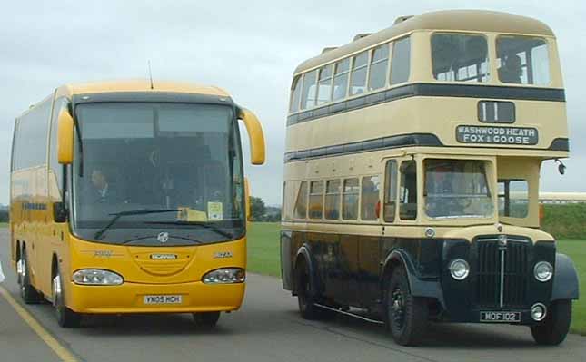 Birmingham City Transport Guy Arab and PPH Scania/Irizar