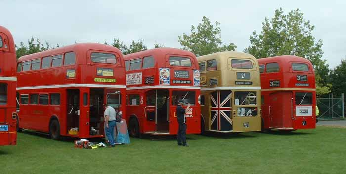 Routemasters at SHOWBUS 2005