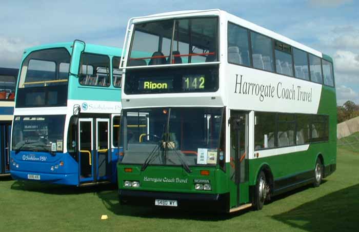 Harrogate Coach Travel Scania N113DRB East Lancs