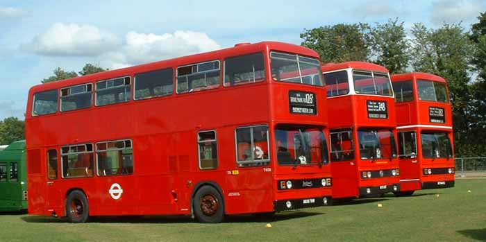 London Leyland Titans at Showbus 2006