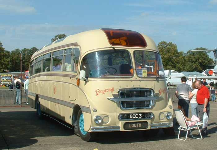 Grayscroft Coaches Ford Thames Trader Burlingham