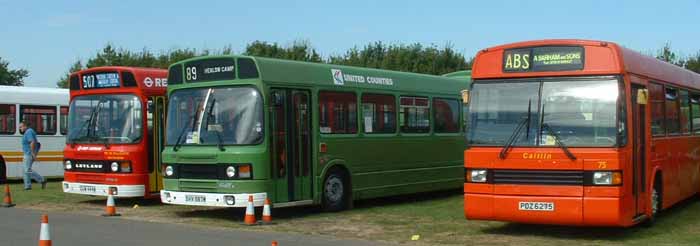 Leyland Nationals at Showbus