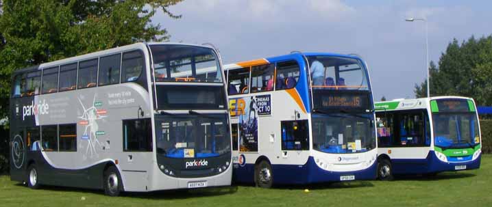 Stagecoach Cambridge Alexander Dennis Enviro400 19300 & Stagecoach Perth 19368