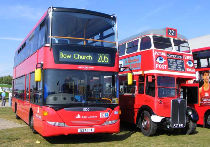 East London Scania Omnidekka & RT113