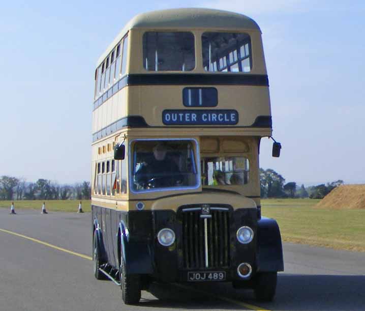 Birmingham City Transport Crossley DD42 2489