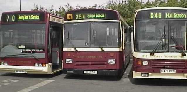 East Yorkshire Motor Services Leyland National Greenway 158