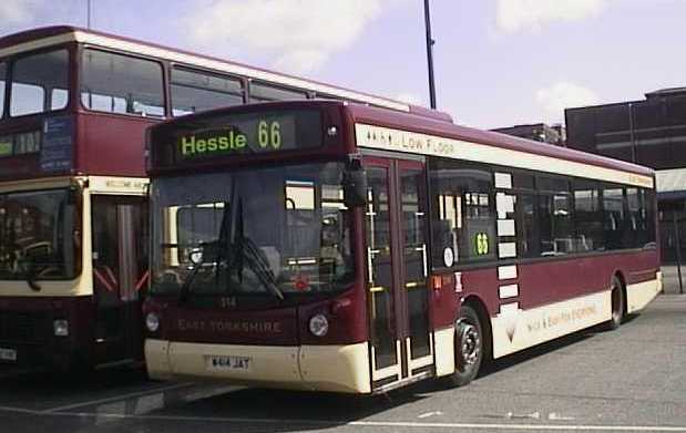 East Yorkshire Motor Services Volvo B10BLE Alexander ALX300