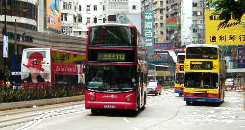 New World First Bus Tridents on route 122