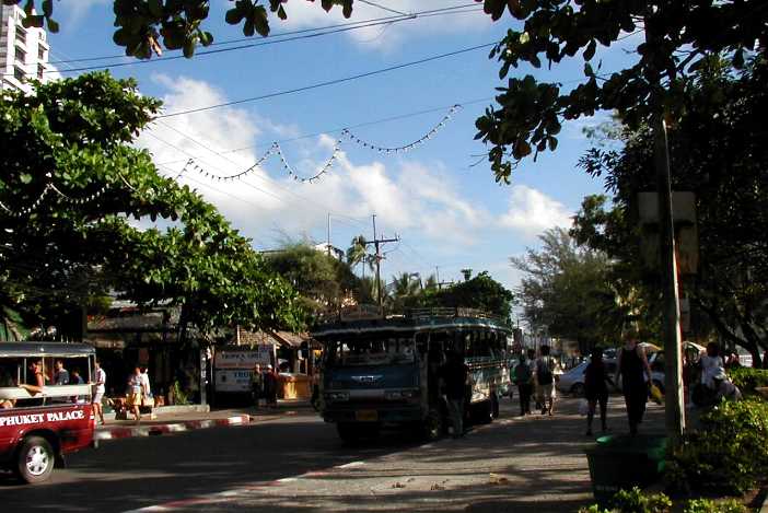 Jitney at Patong Beach