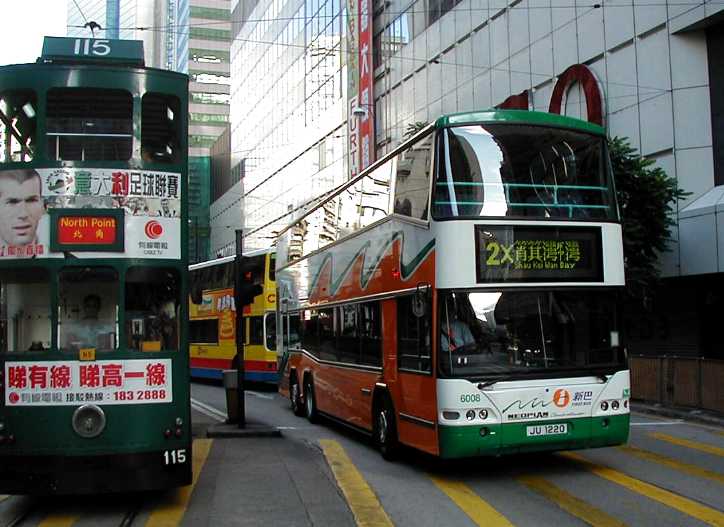 New World First Bus Centroliner 6008