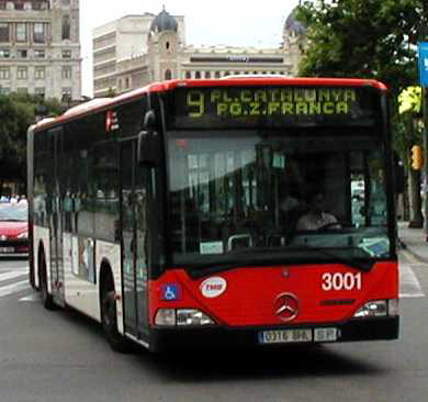 TMB Mercedes Citaro artic 3001