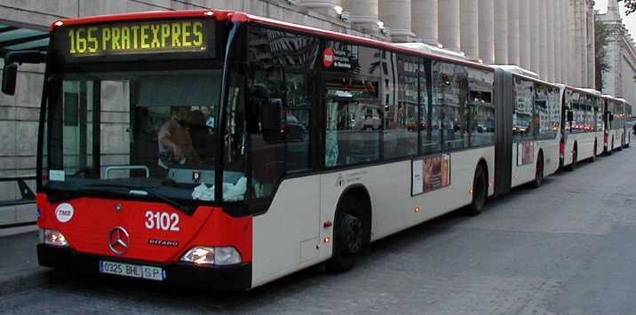 TMB Mercedes Citaro artic 3102