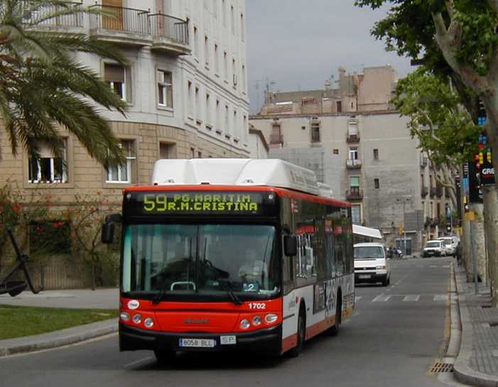 TMB MAN NL223F gas bus