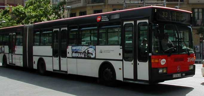 TMB Mercedes O405G artic Unicar