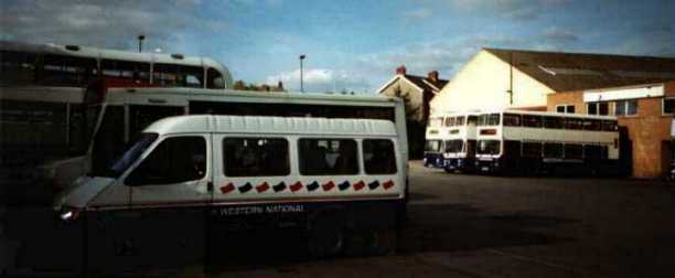 Western National Laira Bridge bus depot