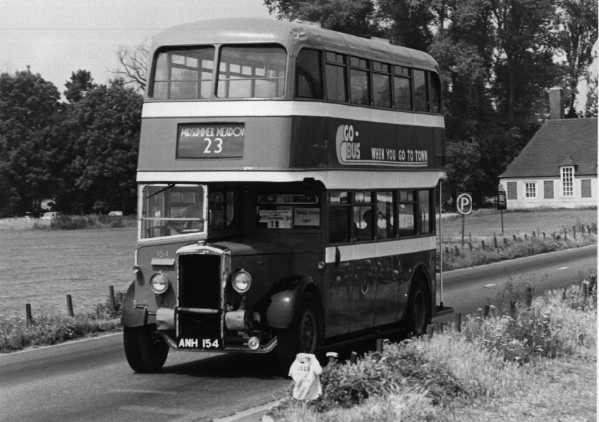 Northampton Transport Daimler CVG6 Northern Coachbuilders 154