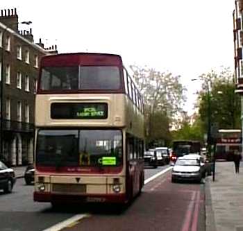 Blue Triangle Metrobus