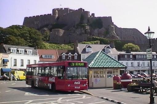 Jerseybus Coca Cola Dennis Dart at Gorey