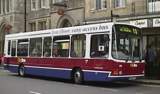 City of Oxford Dennis Dart SLF Wright