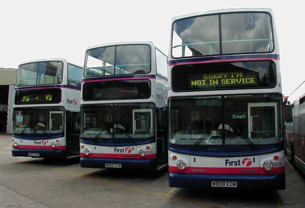 First Southampton Volvo B7TL Alexander ALX400