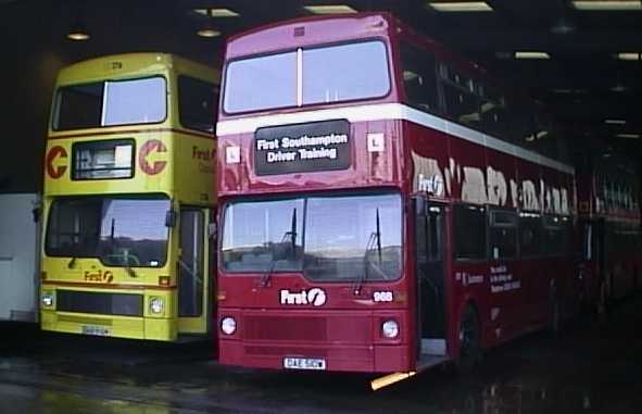 First Southampton MCW Metrobus DAE510W