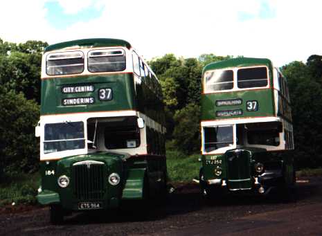 Dundee Corporation Daimler CVG6 & AEC Regent III