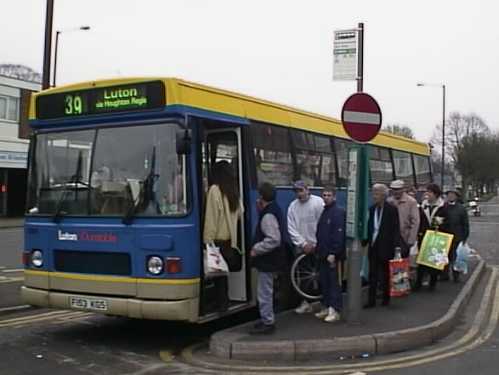 The Shires Volvo B10M Plaxton Derwent 3081 F183KGS