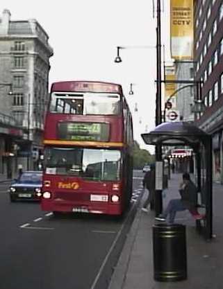 First Gold Arrow Metrobus on 23