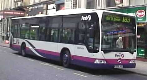 First Manchester Mercedes Citaro W308JND