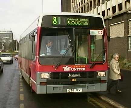 London United Leyland Lynx G78UYV