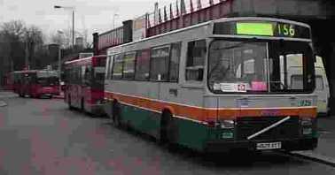 Grey Green Volvo B10M/East Lancs rebuild 929