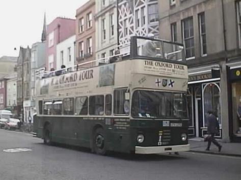 Guide Friday Nottingham bus at Oxford