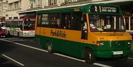 Plymouth CityBus Park & Ride Mercedes