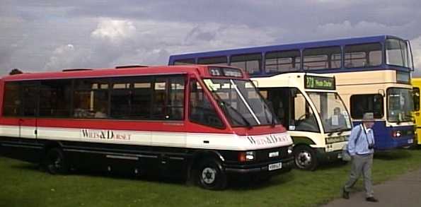 Wilts & Dorset Optare MetroRider 2519 K519UJT