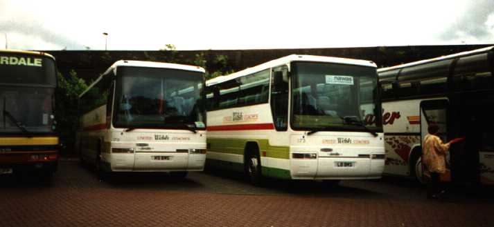 United Welsh Dennis Javelin Plaxton Profile K9BMS & L8BMS