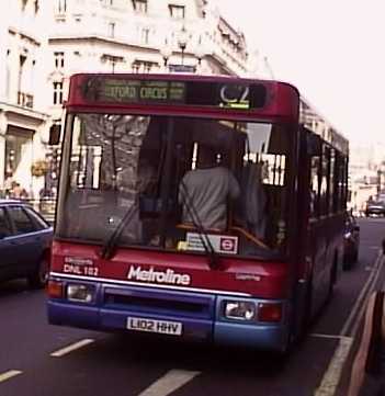 Metroline Dennis Dart Northern Counties DNL102