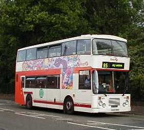 First Leicester Dennis Dominator/East Lancs