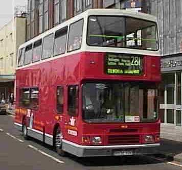 London United Olympian Alexander on route 281