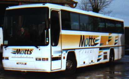 Motts Travel Dennis Javelin Plaxton M575RJM