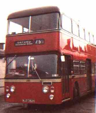 City of Oxford Daimler Fleetline Northern Counties 382