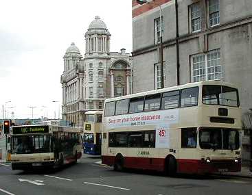 Arriva Merseyside Neoplan and Leyland Titan