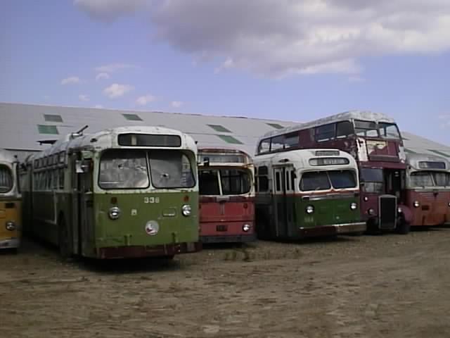 Kennebunkport Seashore Trolley Museum bus