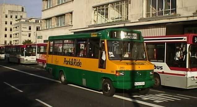 Plymouth CityBus Park & Ride Mercedes