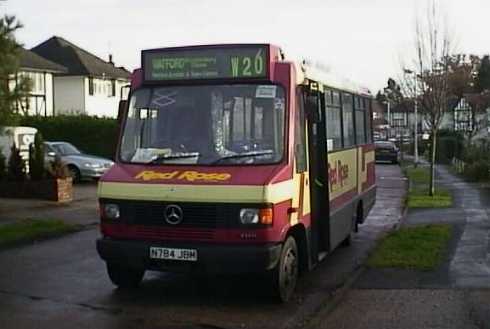 Red Rose Travel Mercedes 711D N784JBM