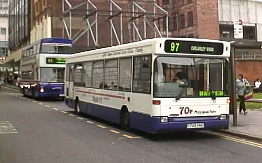 Red Arrow Express Dennis Dart SLF Plaxton Pointer P748HNC