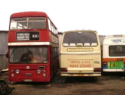 East Kent Daimler Fleetline Park Royal RFN953G