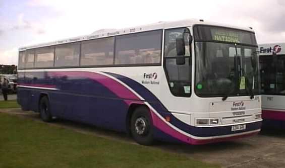 Western National Volvo B10M Plaxton Interurban