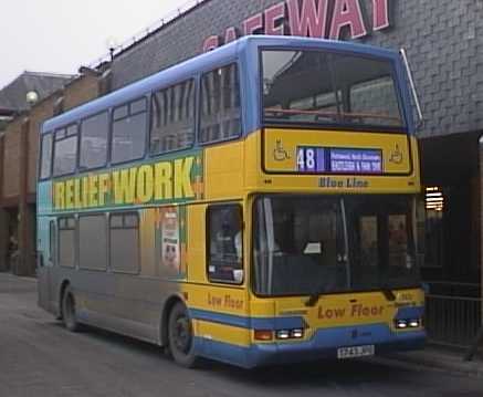 Solent Blue Line Dennis Trident East Lancs Lolyne 743 T743JPO