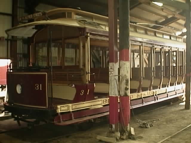 Biddeford & Saco Railroad Brill car