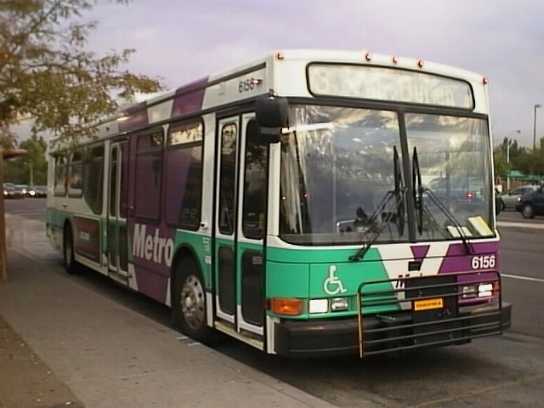 Valley Metro NABI 40-LFW 6156